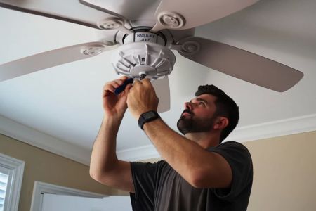 How to Install a New Ceiling Fan in the Living Room: Step-by-Step Guide